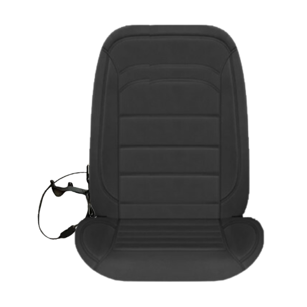 HealthMate Black Polyester Car Seat Cushion - 12-Volt Heated Cushion for  Car - Even Heating, Flexible Element for Comfort and Durability in the  Interior Car Accessories department at
